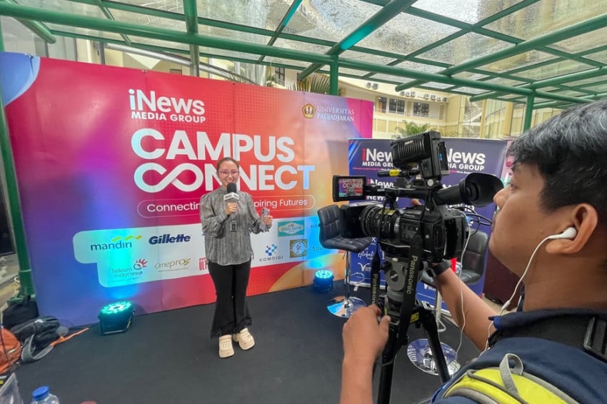 Seru! iNews Media Campus Connect Unpad: Pintu Gerbang Dunia Media