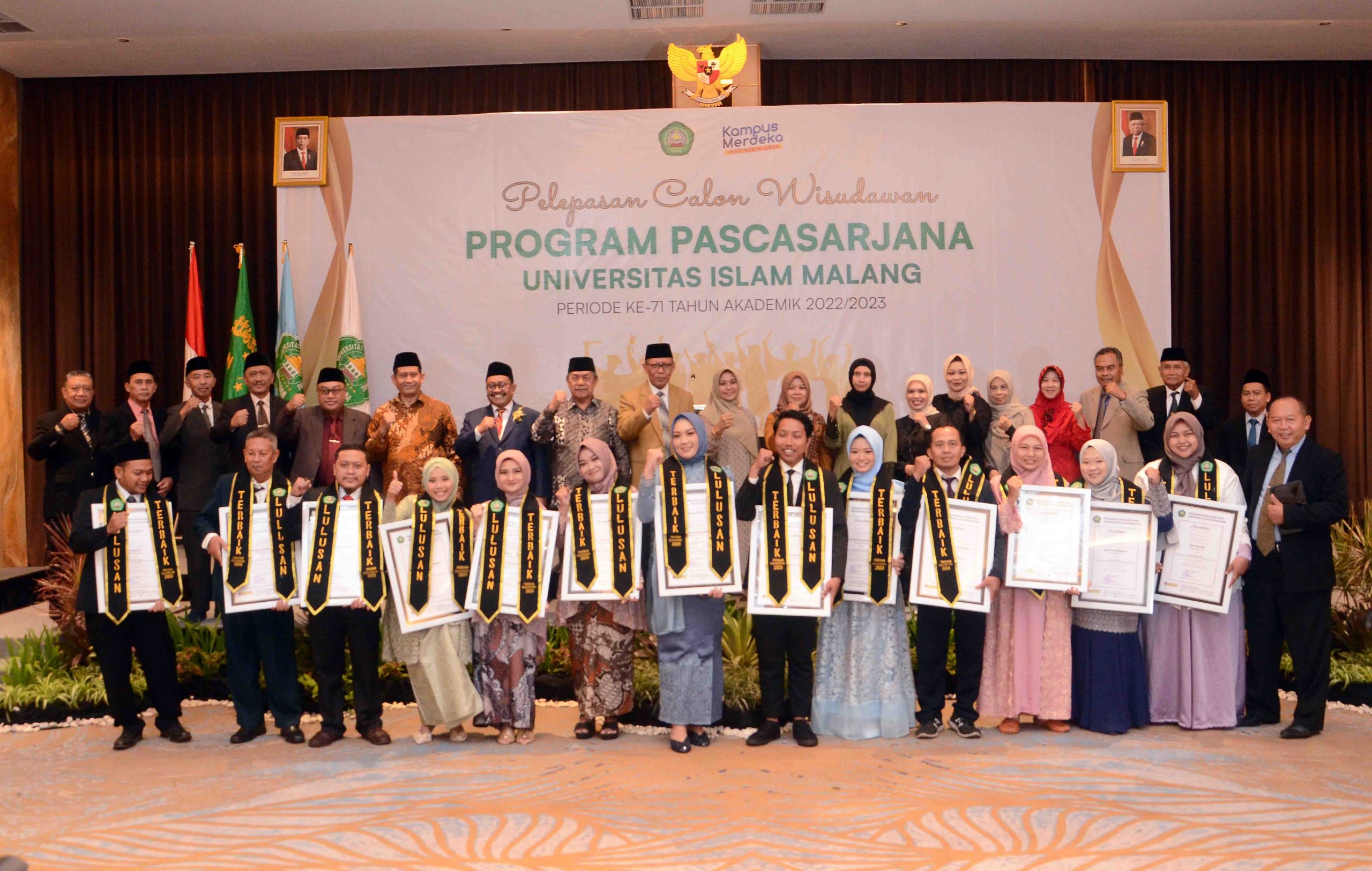 Unisma Rayakan Wisuda Prestisius Pasca Predikat Terbaik