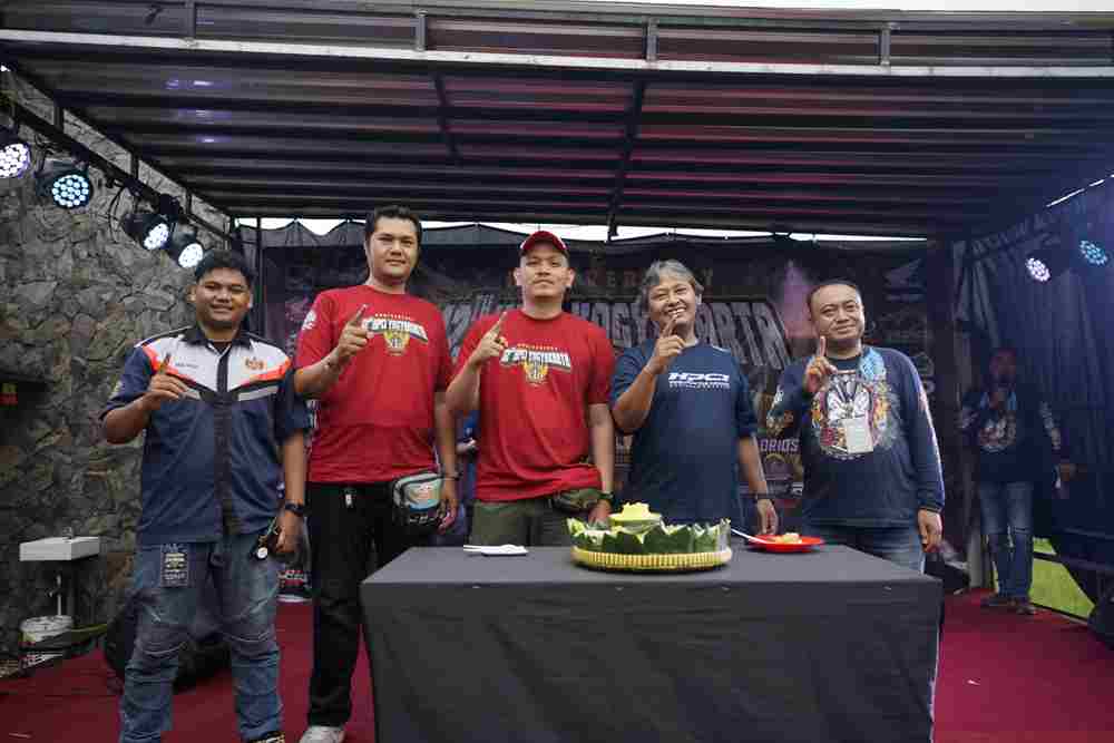 Meriah! 12 Tahun HPCI Jogja dengan 500 Bikers