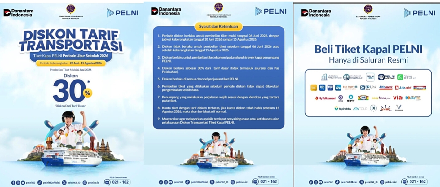 Diskon Tiket Kapal 30%: Liburan Hemat dan Seru
