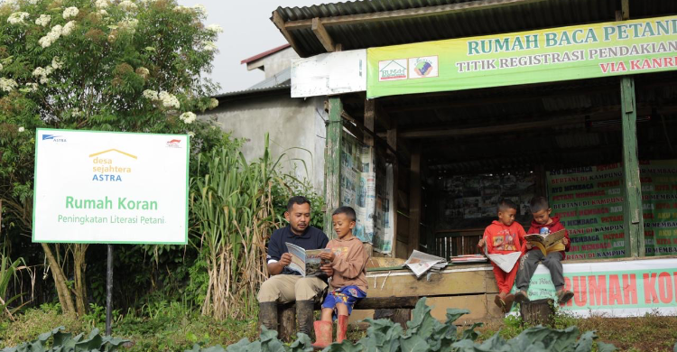 Rumah Koran Astra Ubah Desa Kanreapia Jadi Sentra Sayuran