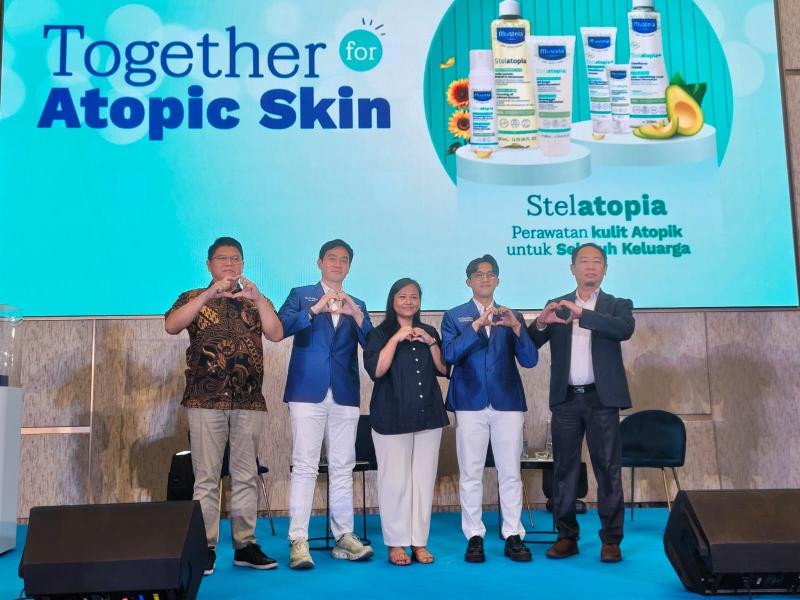 Mustela Gelar Kampanye Edukasi Eksim Anak di Surabaya