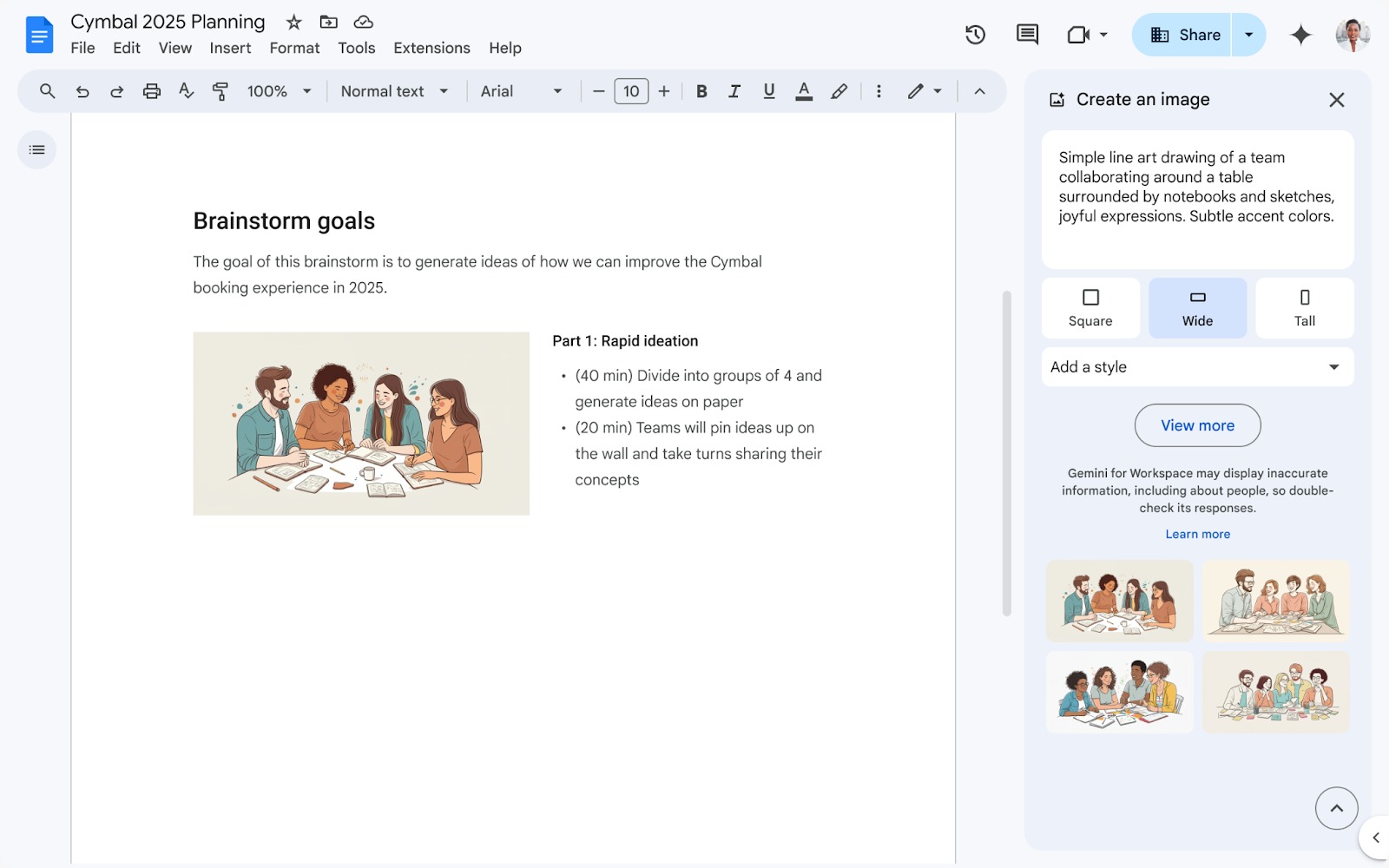 Gemini di Google Docs: Kelola Komentar dan Visual